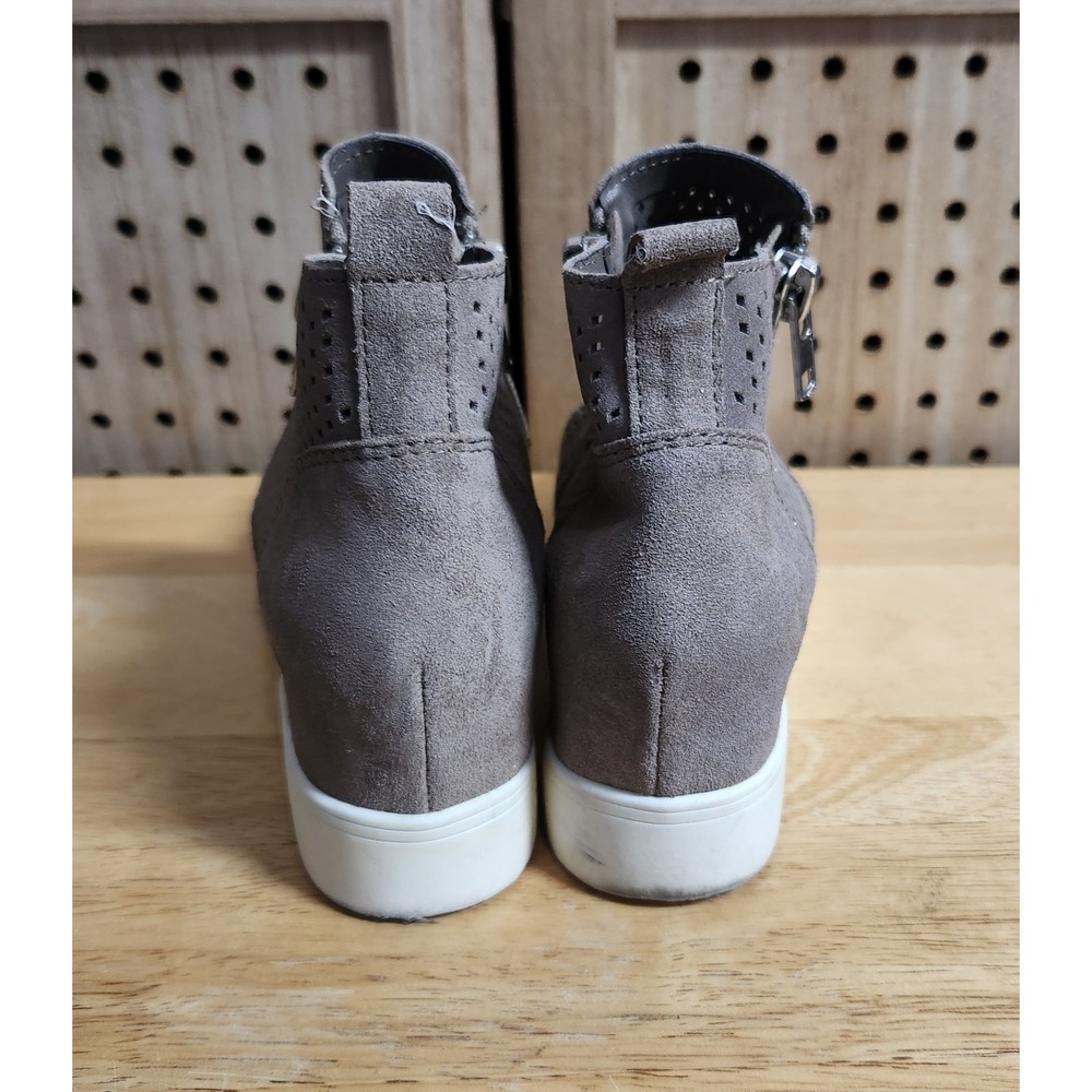 Steve Madden Wedgie-P Ankle boots Women's size 6 Double Zip - Picture 2 of 7